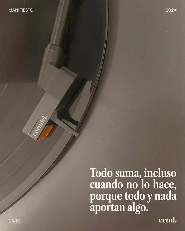La actitud: Todo suma, incluso cuando no lo hace, porque todo y nada aportan algo.